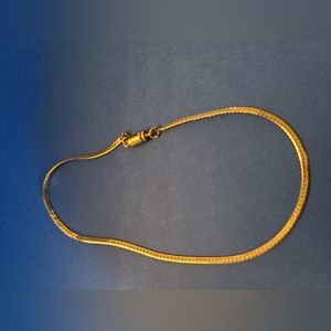 Plated Gold Bracelet ✨️ Herringbone style